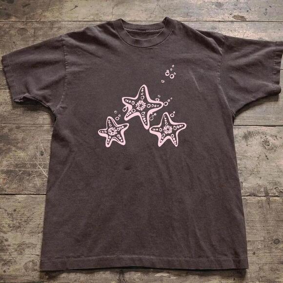 Other - Brown Style Starfish Graphic Tee